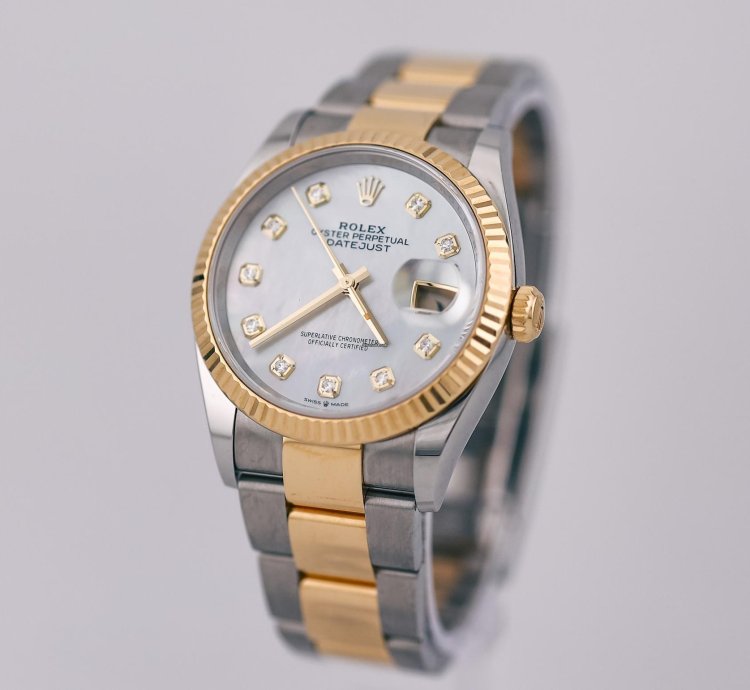 Rolex Datejust 36 2024 Datejust 36 Mother Of Pearl Dial 126233 Unworn