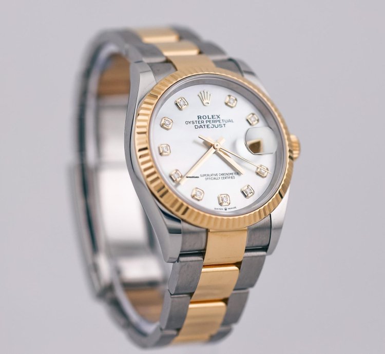 Rolex Datejust 36 2024 Datejust 36 Mother Of Pearl Dial 126233 Unworn