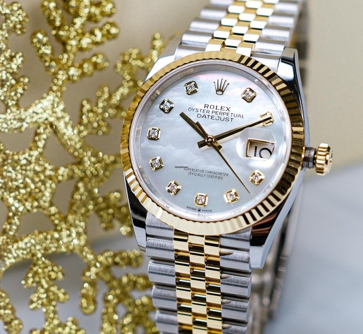 Rolex Datejust 36 2024 New Unworn - Mother Of Pearl Diamond Dial