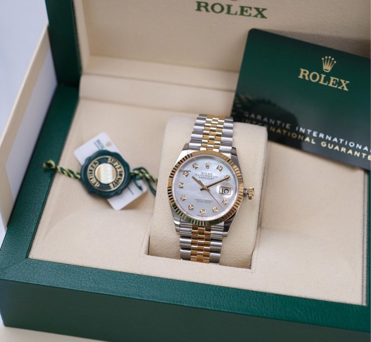 Rolex Datejust 36 2024 New Unworn - Mother Of Pearl Diamond Dial