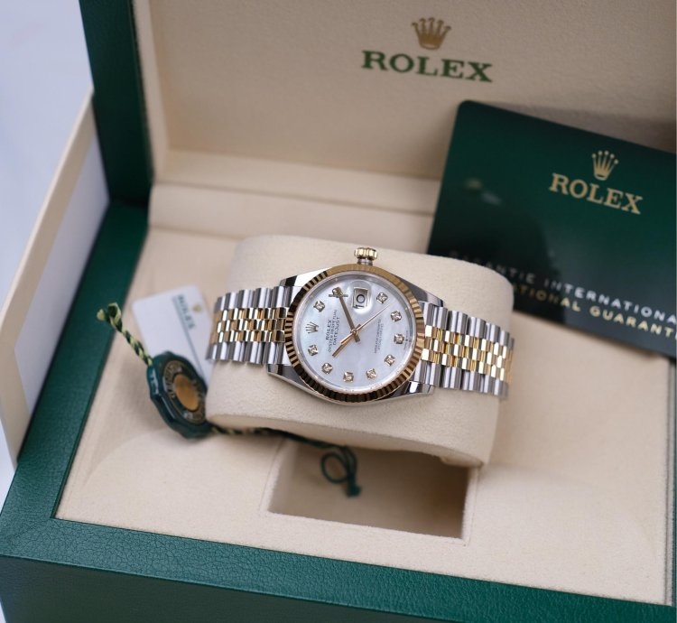 Rolex Datejust 36 2024 New Unworn - Mother Of Pearl Diamond Dial