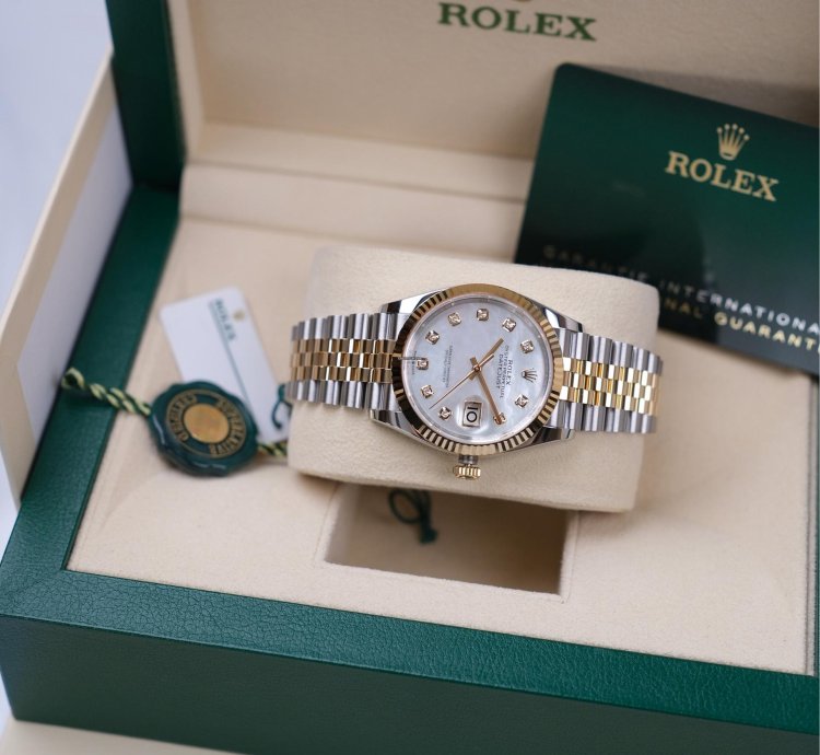 Rolex Datejust 36 2024 New Unworn - Mother Of Pearl Diamond Dial