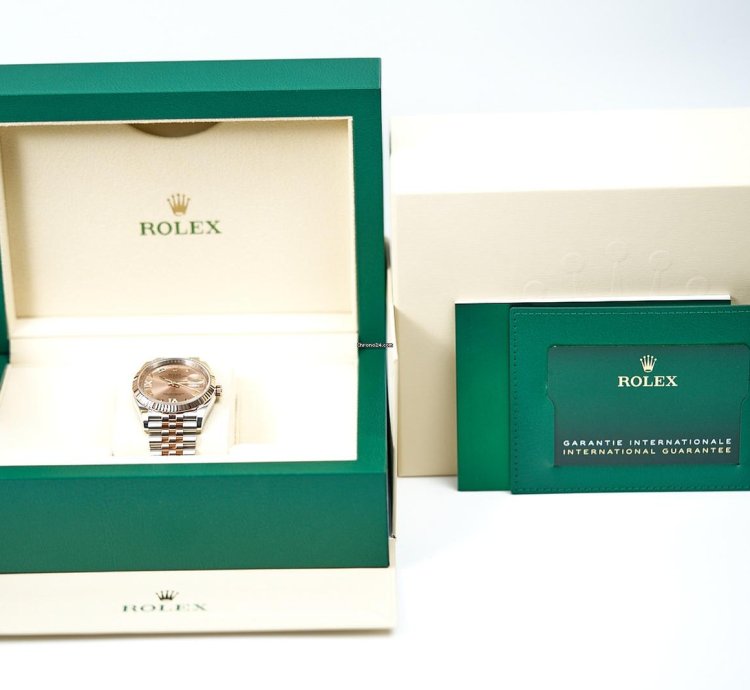 Rolex Datejust 36 2025 Datejust 36 Rose Gold Diamond Dial