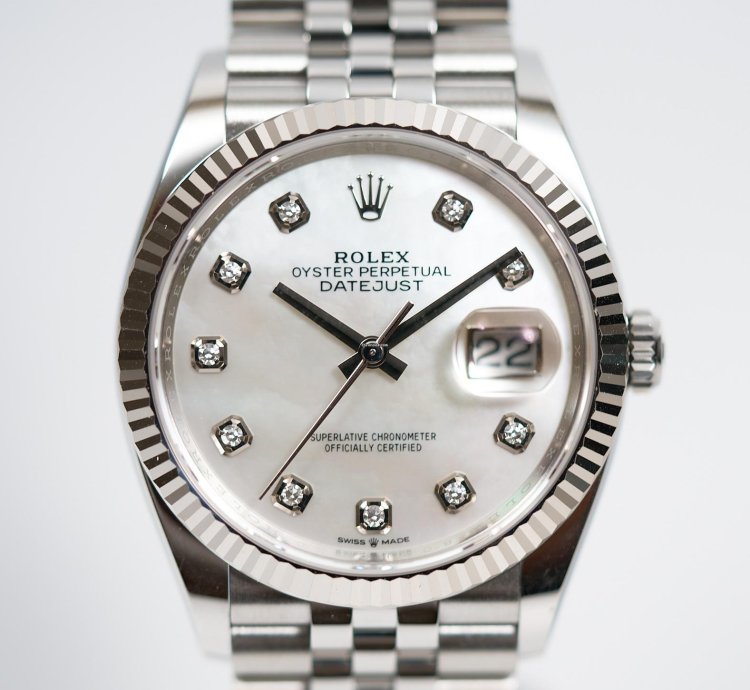 Rolex Datejust 36 2025 Mother Of Pearl Date Just 36
