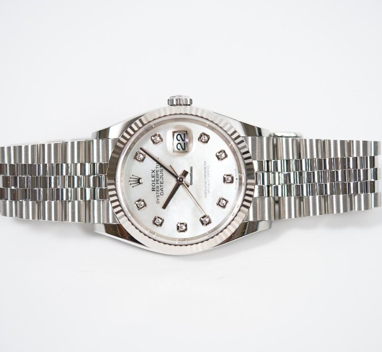Rolex Datejust 36 2025 Mother Of Pearl Date Just 36
