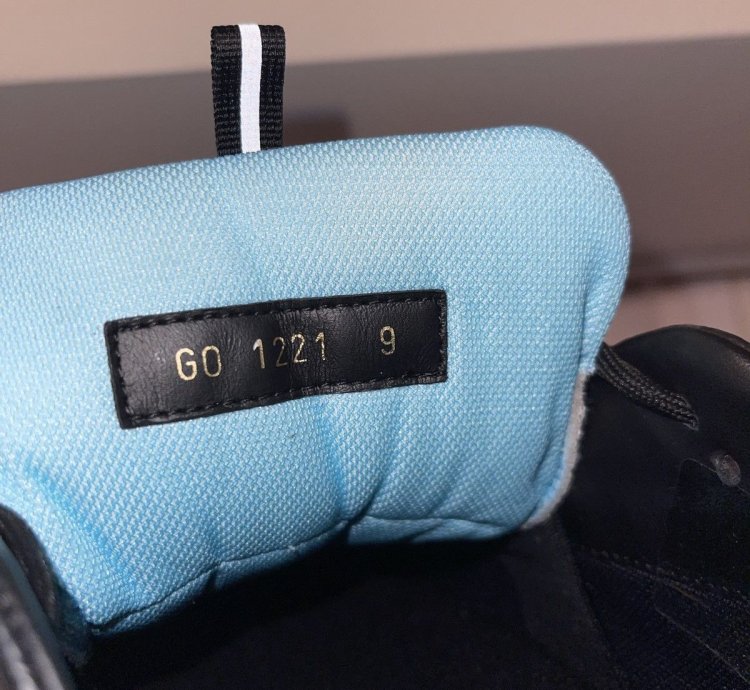 Louis Vuitton Lucien Clark Black Blue Skate Sneakers