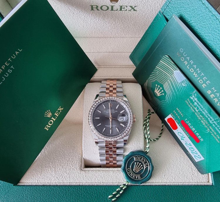 Rolex Datejust 36 36mm Rhodium New