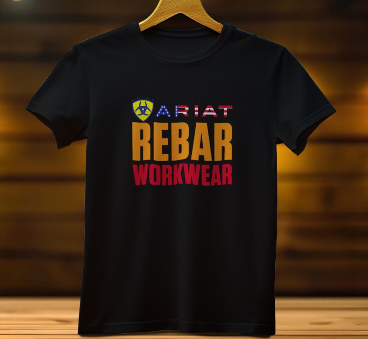 Ariat Rebar Workwear Logo Mens Tshirt Size Usa