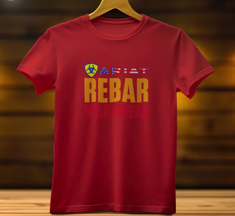 Ariat Rebar Workwear Logo Mens Tshirt Size Usa