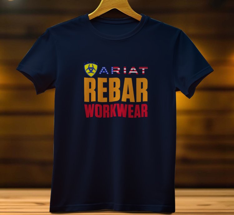 Ariat Rebar Workwear Logo Mens Tshirt Size Usa