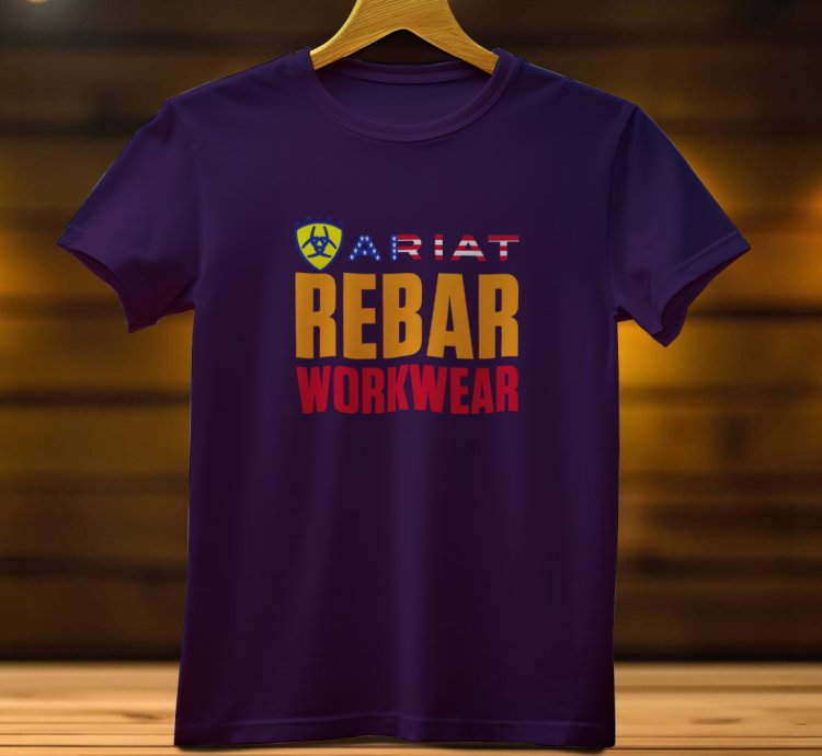 Ariat Rebar Workwear Logo Mens Tshirt Size Usa