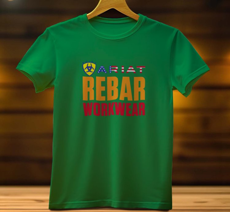 Ariat Rebar Workwear Logo Mens Tshirt Size Usa