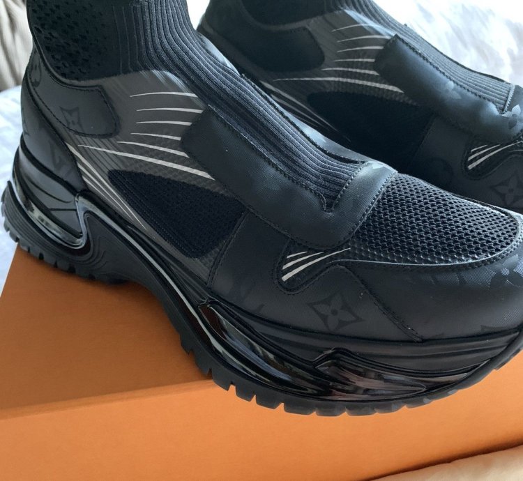 Louis Vuitton Lv Run Away Pulse Sneaker Boot Uk 8 5 Eu 42 5