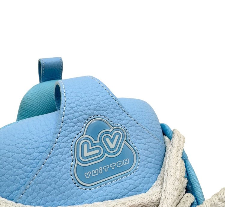 Louis Vuitton Lv Skate Sneaker Luxury Blue Uk8