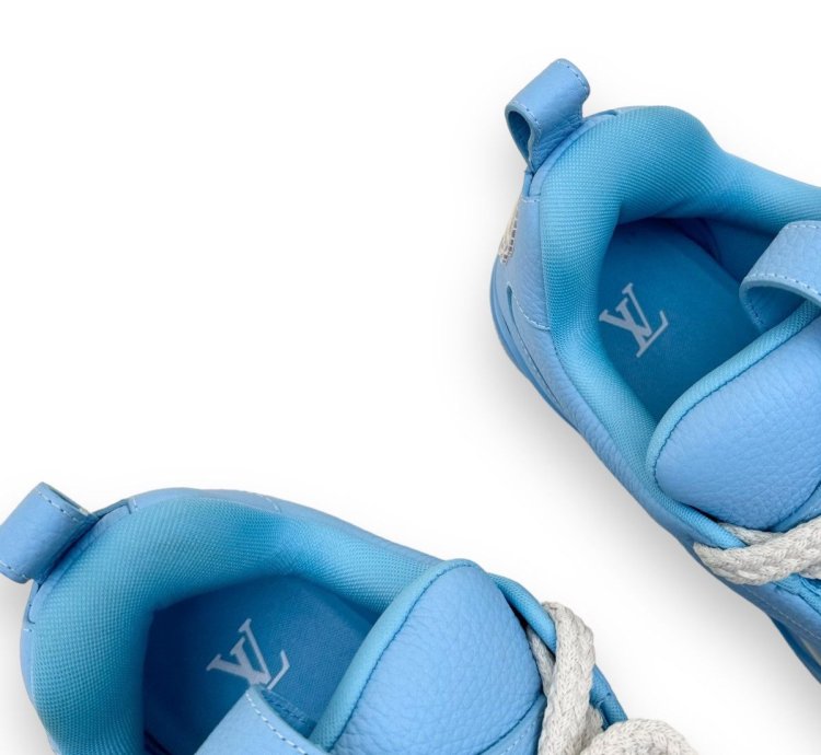 Louis Vuitton Lv Skate Sneaker Luxury Blue Uk8