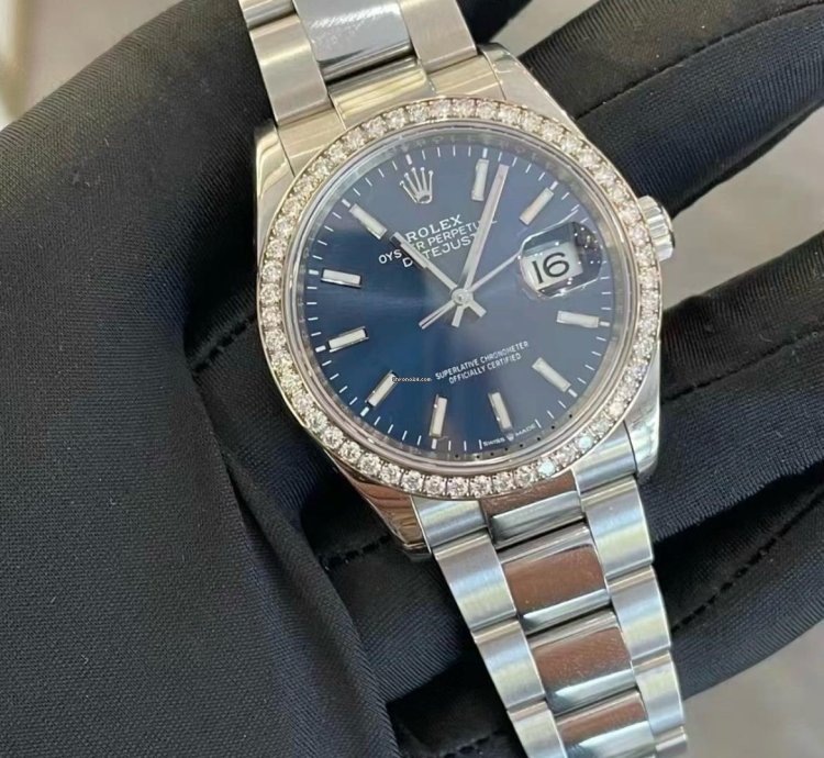Rolex Datejust 36 Blue Index Oys