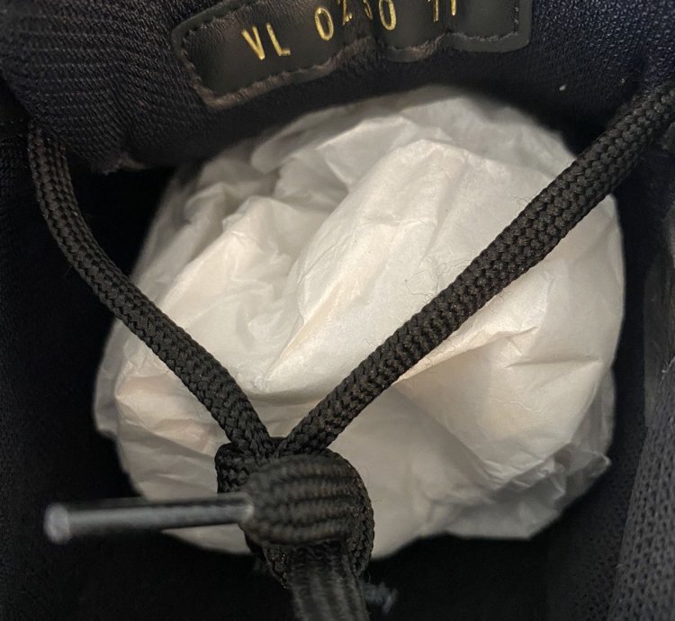 Louis Vuitton Lv Trainer Black Embossed Lv 11 Us 12