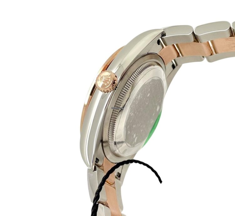 Rolex Datejust 36 Factory Diamond Bezel Rhodium Diamond Dial Two-tone Rose Gold 126281rbr Unworn