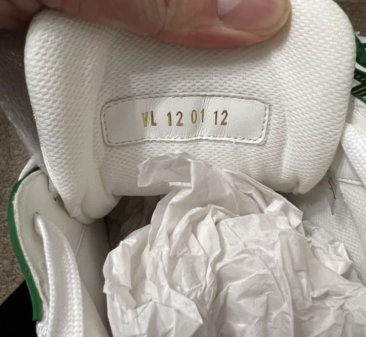 Louis Vuitton Lv Trainer Denim Green