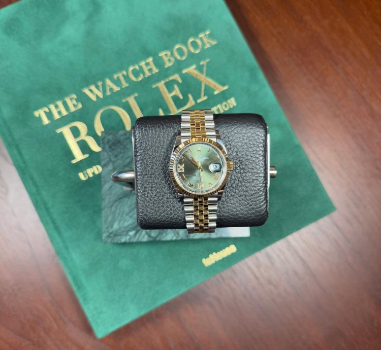 Rolex Datejust 36 Green Roman Dial