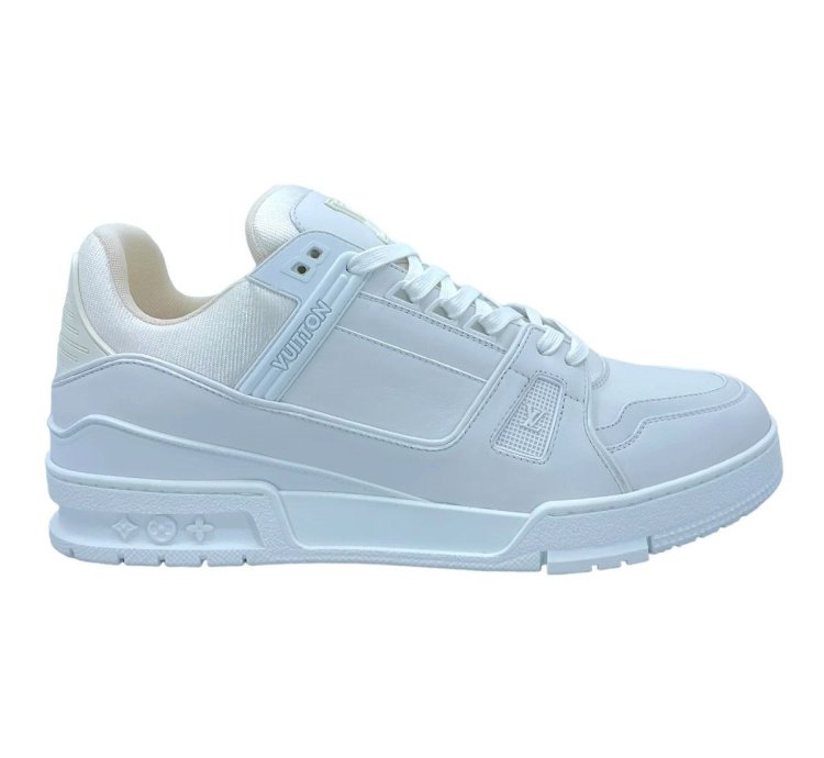 Louis Vuitton Lv Trainer Low White White