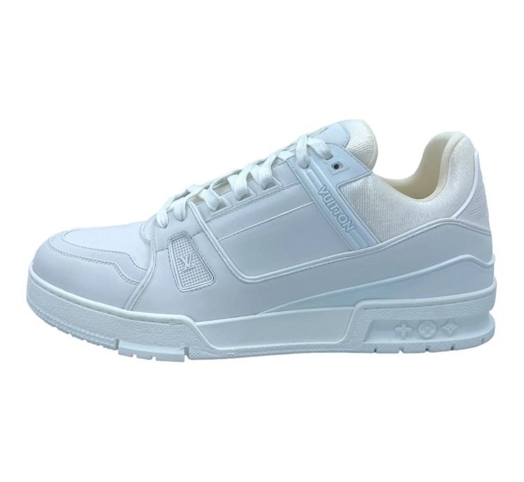 Louis Vuitton Lv Trainer Low White White