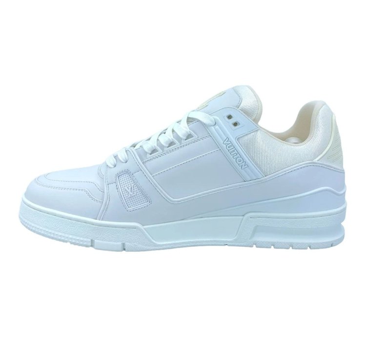 Louis Vuitton Lv Trainer Low White White