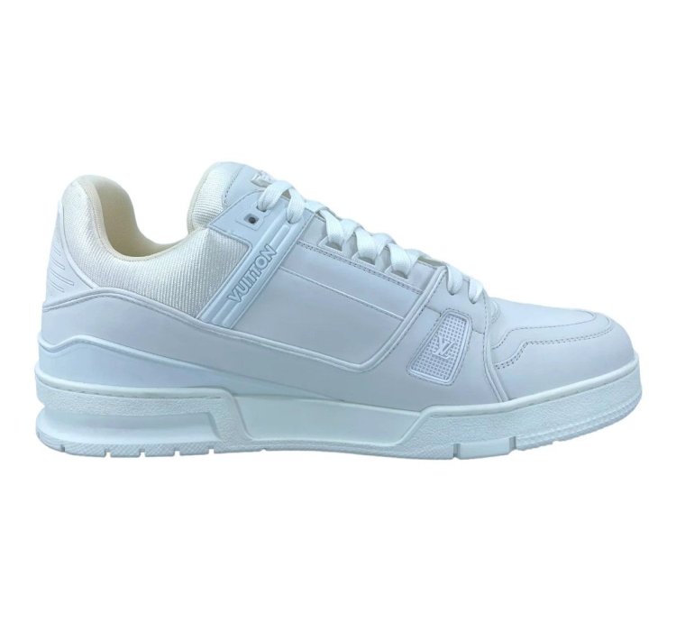 Louis Vuitton Lv Trainer Low White White
