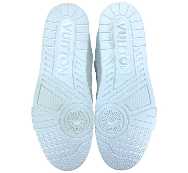 Louis Vuitton Lv Trainer Low White White