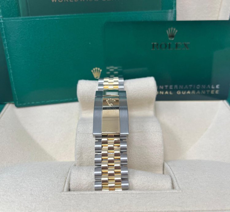 Rolex Datejust 36 Mother Of Pearl Dial Jubilee Two-tone Yellow Gold Datejust 36 Reference 126233