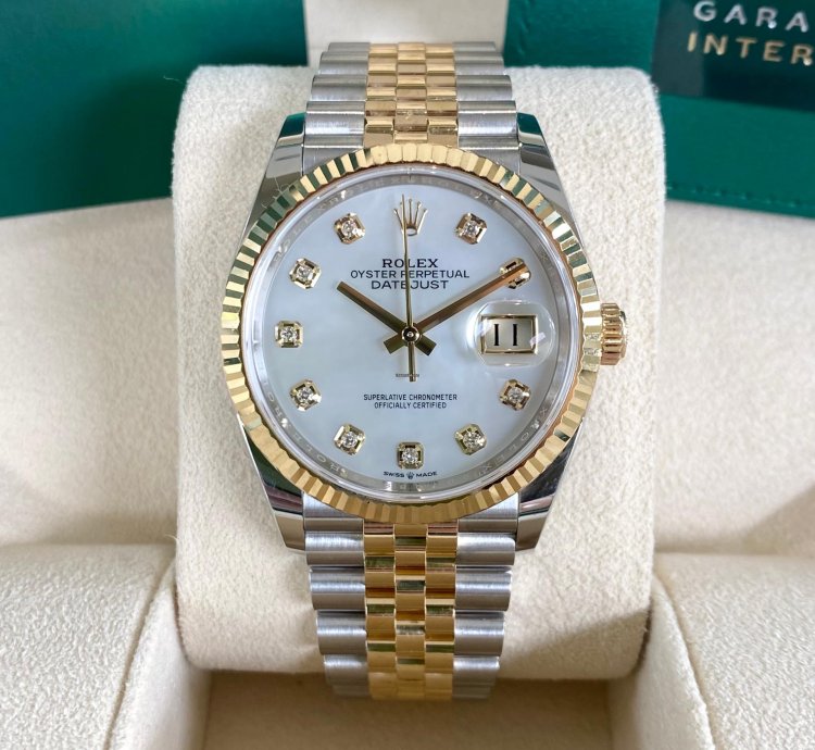 Rolex Datejust 36 Mother Of Pearl Diamond Dial Jubilee 2025