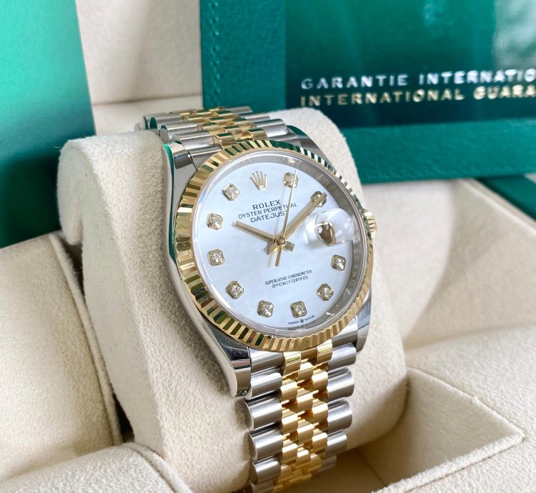 Rolex Datejust 36 Mother Of Pearl Diamond Dial Jubilee 2025