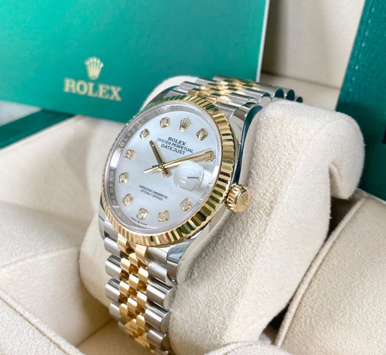 Rolex Datejust 36 Mother Of Pearl Diamond Dial Jubilee 2025