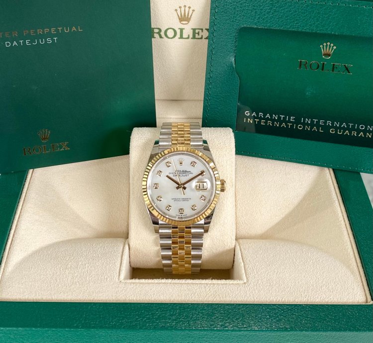 Rolex Datejust 36 Mother Of Pearl Diamond Dial Jubilee 2025