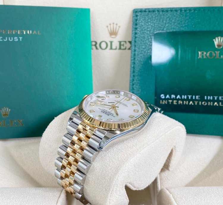Rolex Datejust 36 Mother Of Pearl Diamond Dial Jubilee 2025
