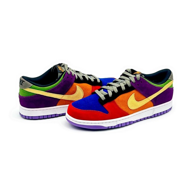 Nike Dunk Low Sp Viotech Crazy Rainbow Red Orange Purple