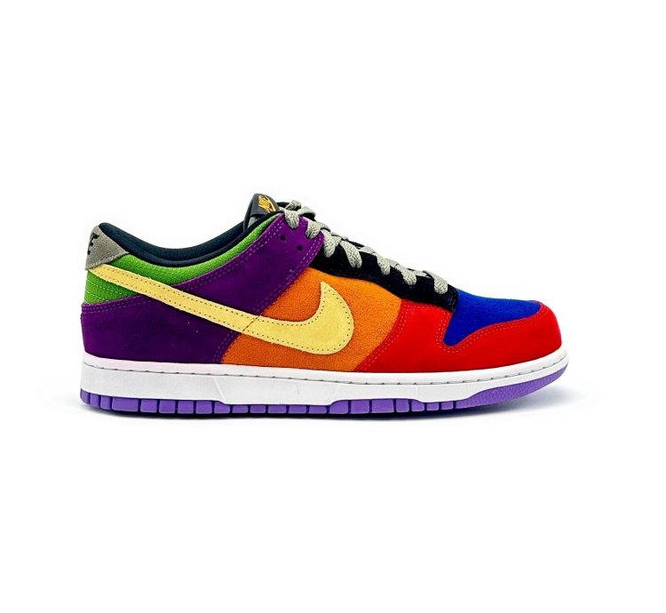 Nike Dunk Low Sp Viotech Crazy Rainbow Red Orange Purple