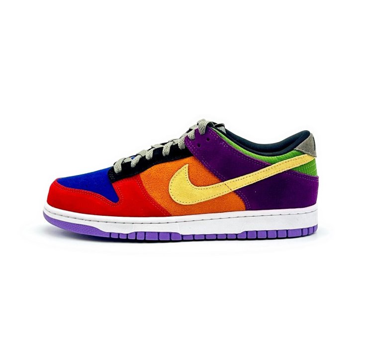 Nike Dunk Low Sp Viotech Crazy Rainbow Red Orange Purple