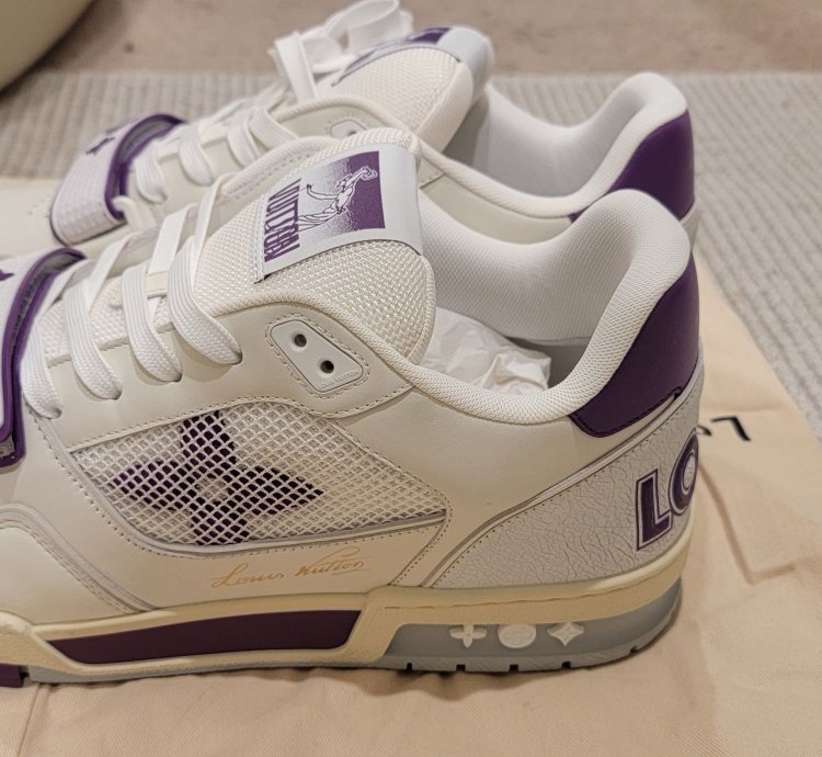 Louis Vuitton Lv Trainer Sneaker Purple