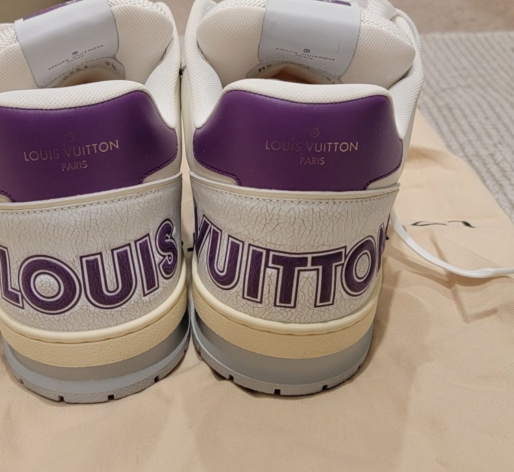 Louis Vuitton Lv Trainer Sneaker Purple