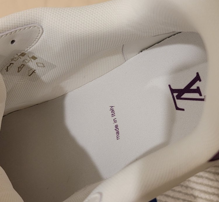 Louis Vuitton Lv Trainer Sneaker Purple