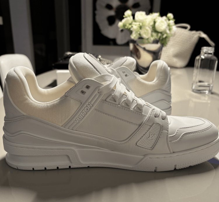 Louis Vuitton Lv Trainer Sneaker White