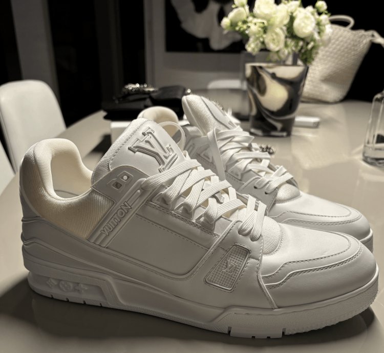 Louis Vuitton Lv Trainer Sneaker White