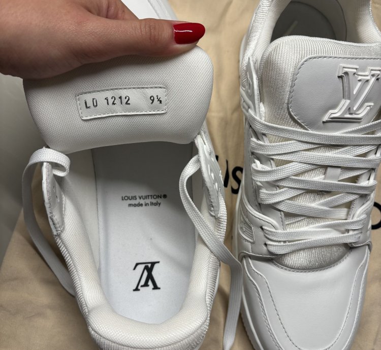 Louis Vuitton Lv Trainer Sneaker White