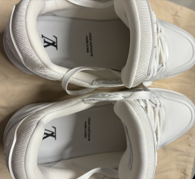 Louis Vuitton Lv Trainer Sneaker White