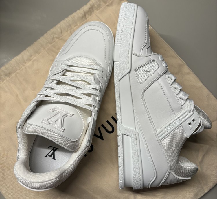 Louis Vuitton Lv Trainer Sneaker White