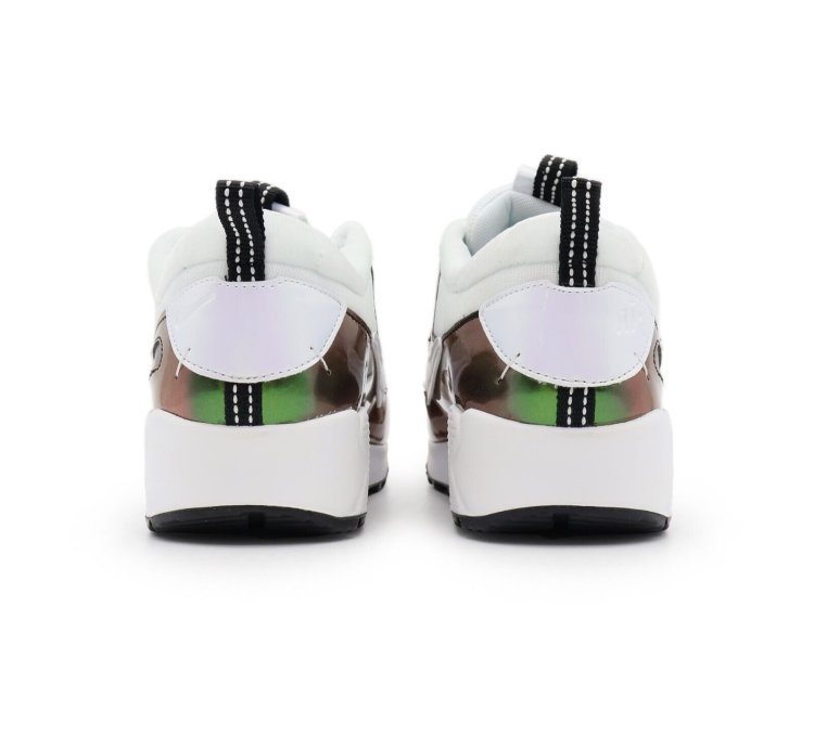 Nike Air Max 90 Futura Just Do It White Black Metallic