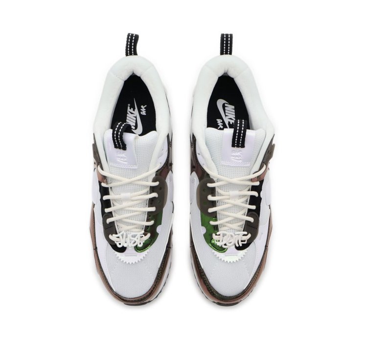 Nike Air Max 90 Futura Just Do It White Black Metallic