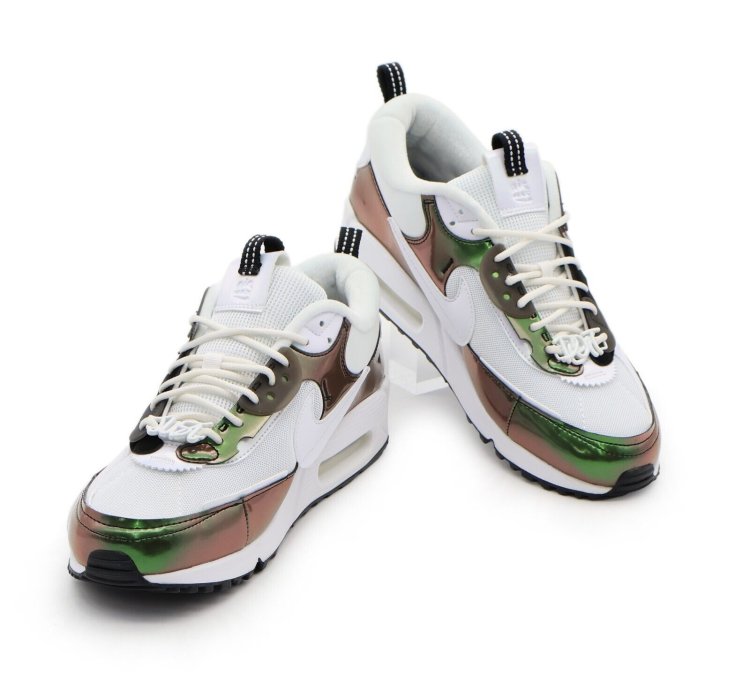 Nike Air Max 90 Futura Just Do It White Black Metallic
