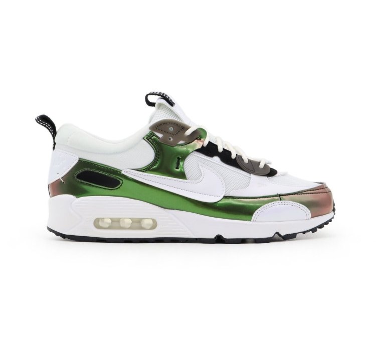 Nike Air Max 90 Futura Just Do It White Black Metallic
